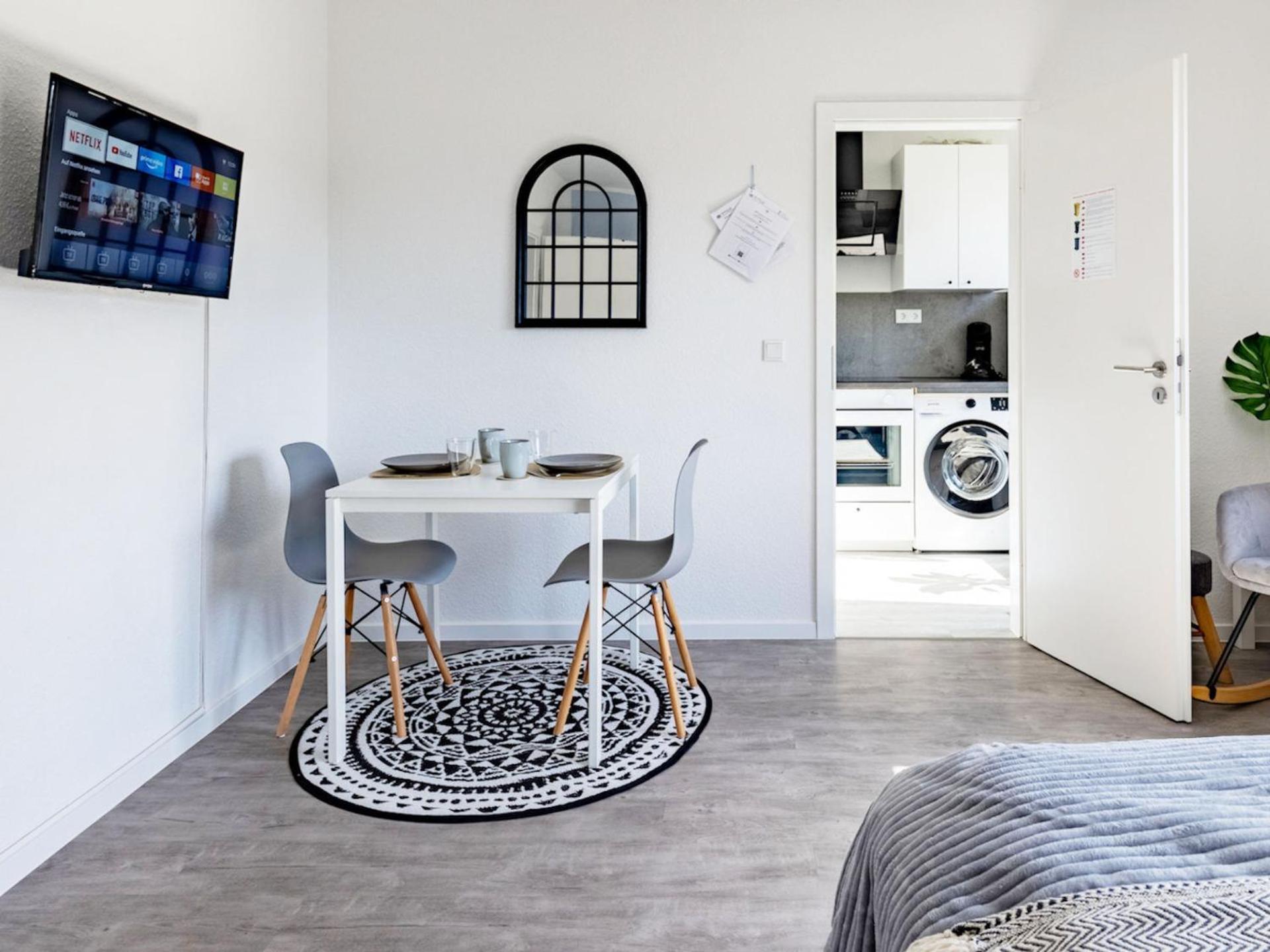 Vaz Apartments E01 Kueche, Tv, Netflix, Ca 15 Min Messe U Hbf 에센 외부 사진